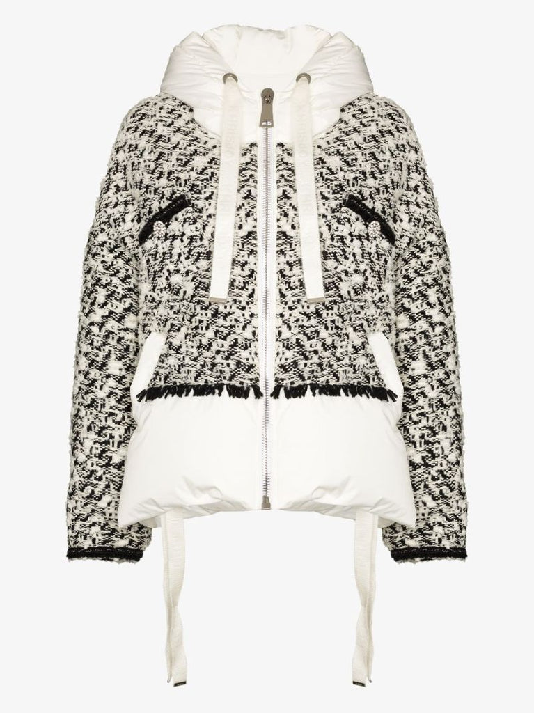 Khris Tweed Puffer Jacket