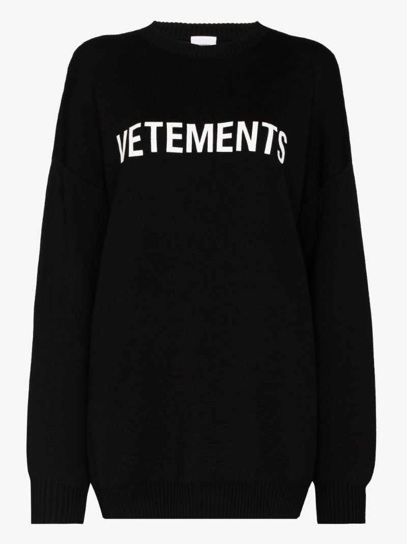 Logo-print Merino Wool Jumper