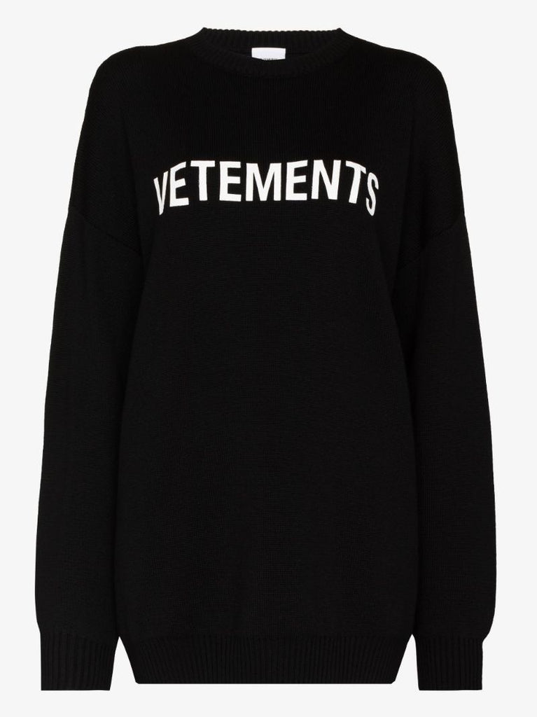 Logo-print Merino Wool Jumper