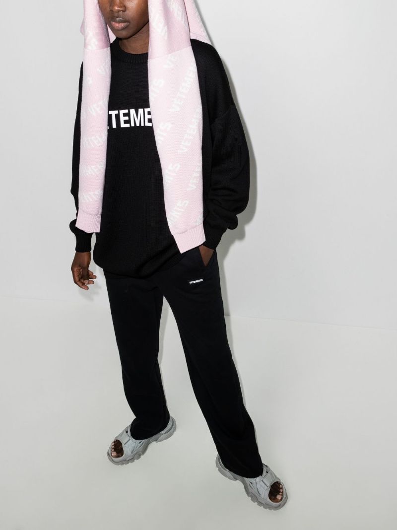 Logo-print Merino Wool Jumper