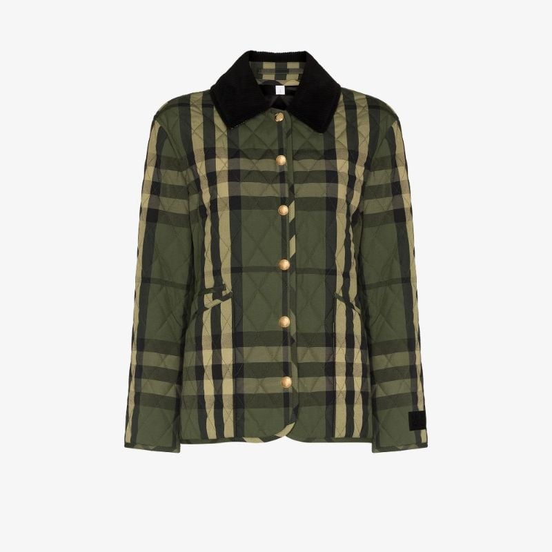 Quilted Check Jacket