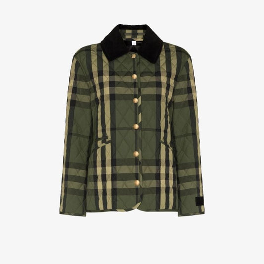 Quilted Check Jacket