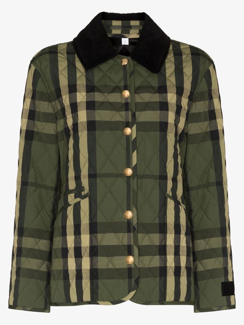 Quilted Check Jacket