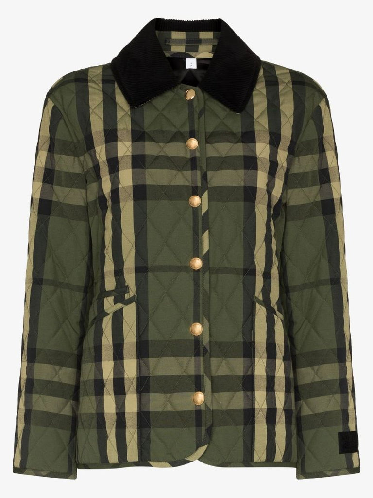 Quilted Check Jacket