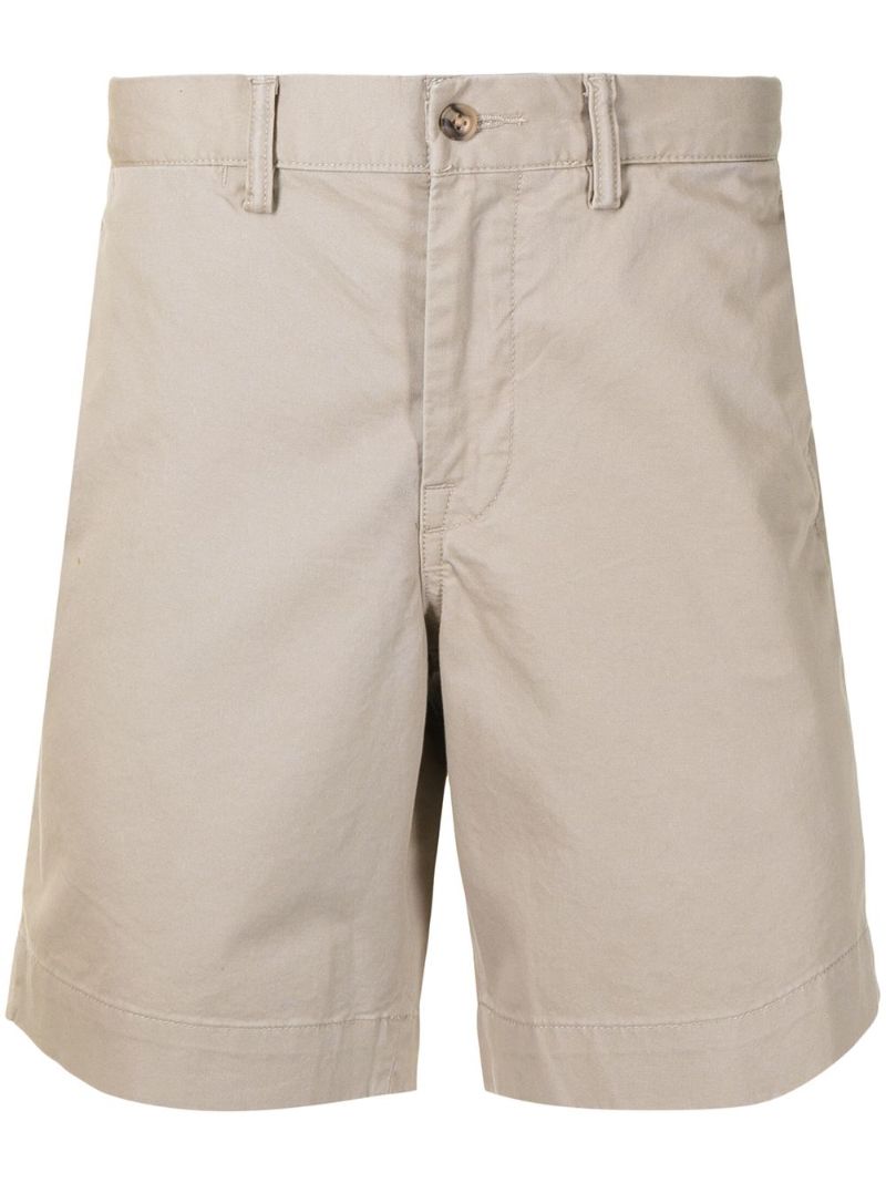 Beige Chino Shorts