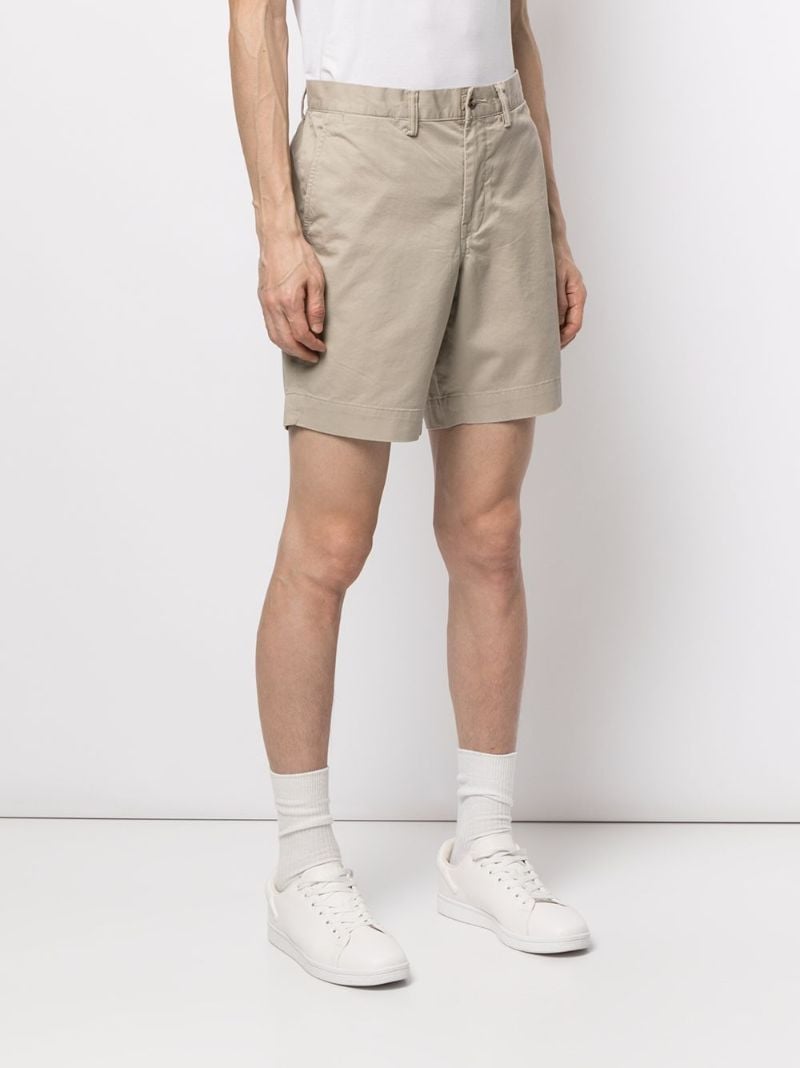 Beige Chino Shorts