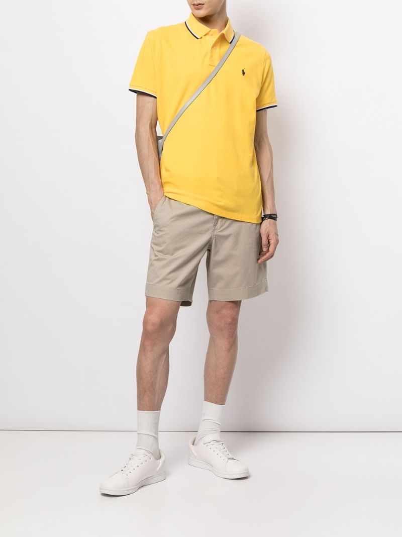 Beige Chino Shorts