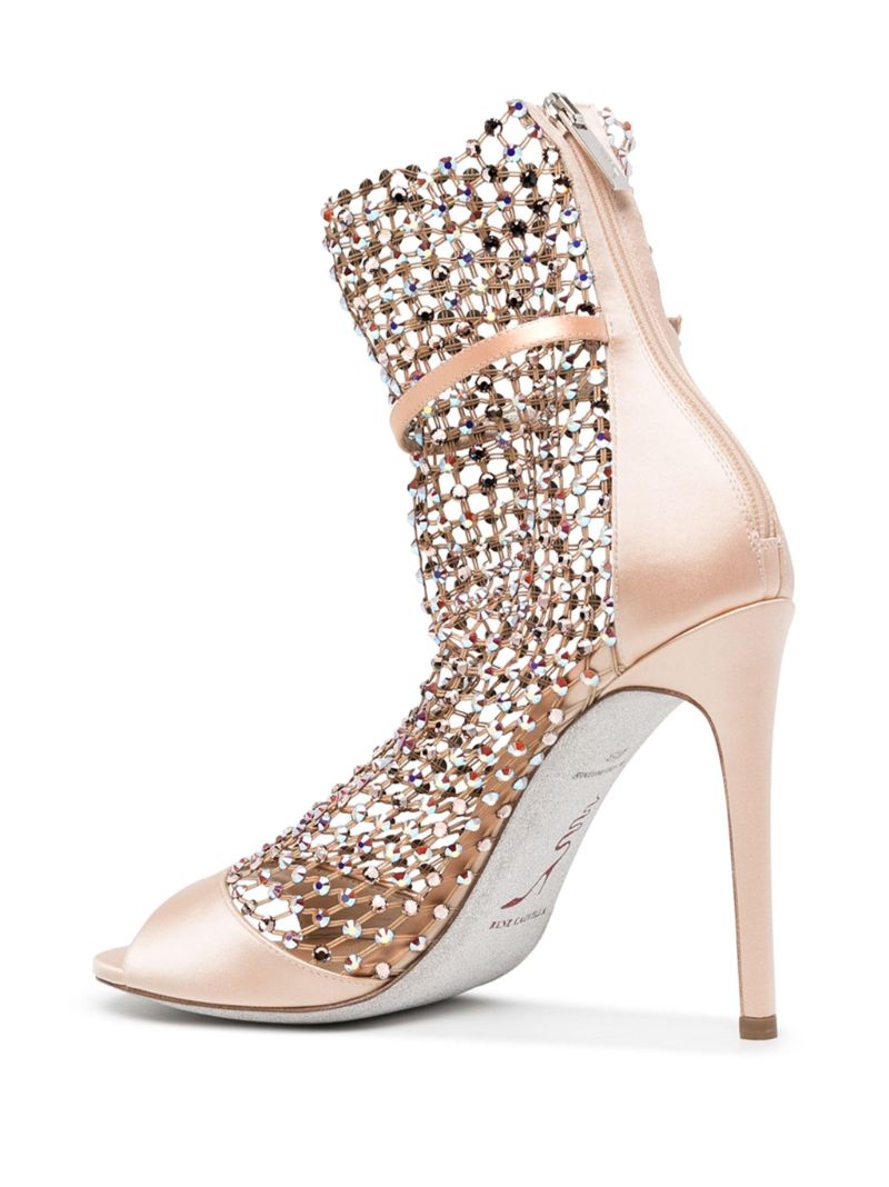 Neutral Galaxia 105 Crystal Embellished Sandals