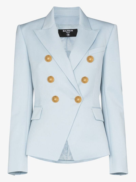Double-breasted Wool Blazer