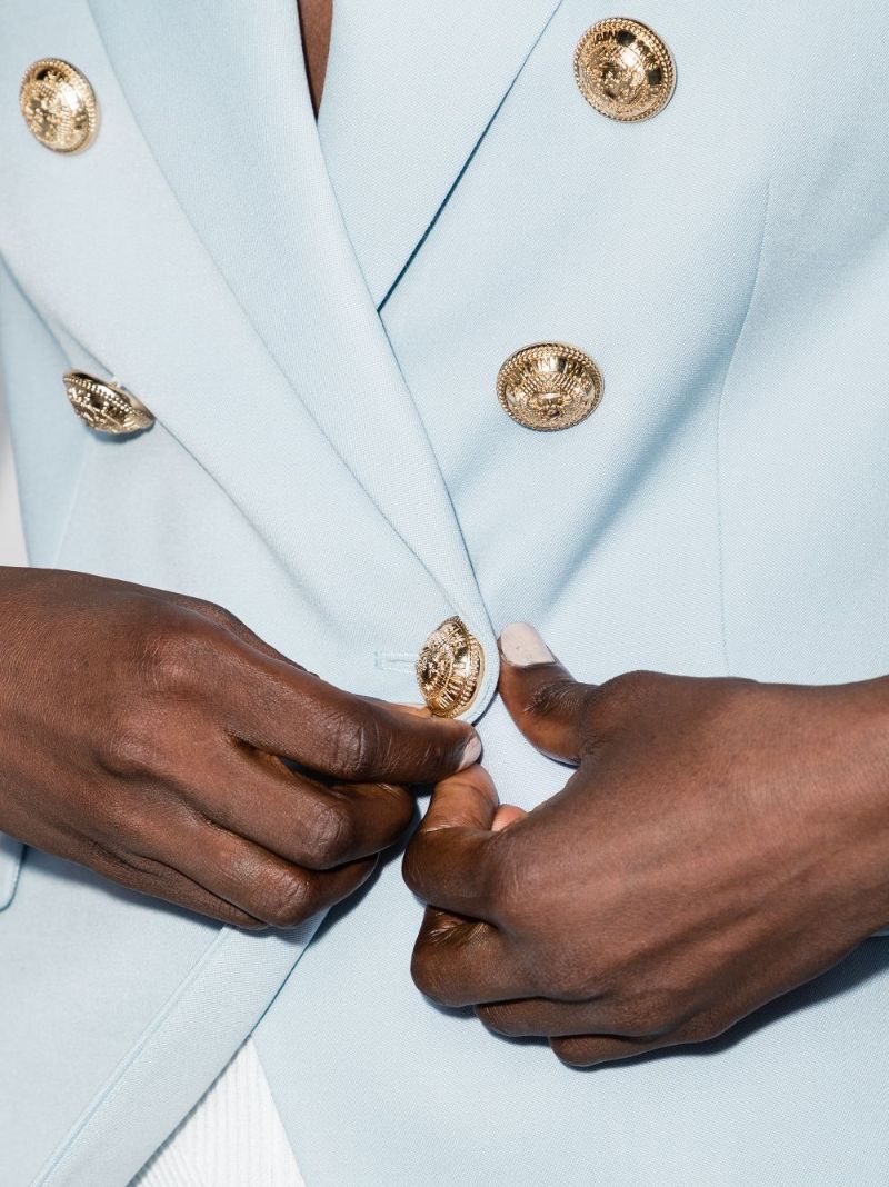 Double-breasted Wool Blazer