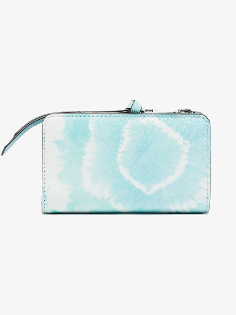 Blue the Tie-dye Snapshot Leather Wallet