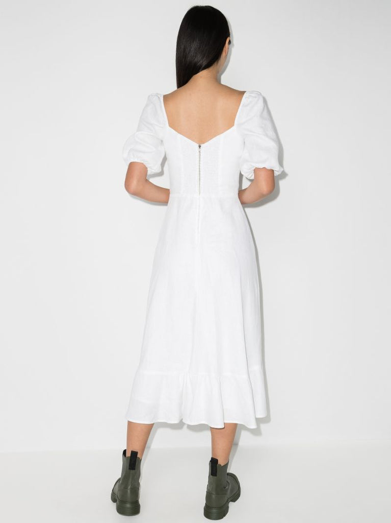 Belgium Linen Midi Dress
