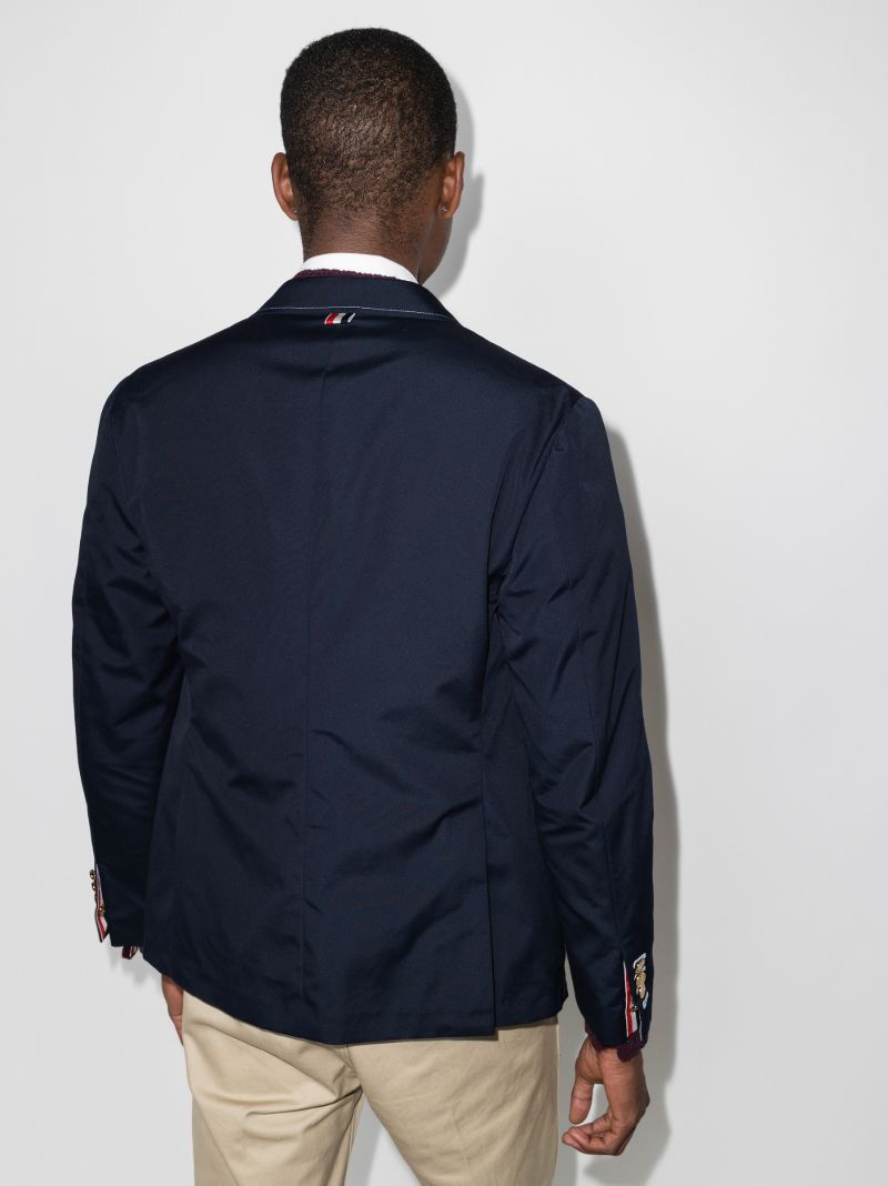 Classic Sport Rwb Single-breasted Blazer