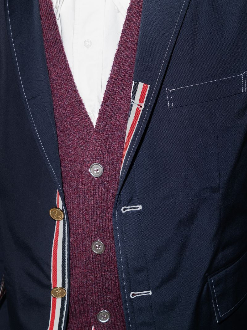 Classic Sport Rwb Single-breasted Blazer