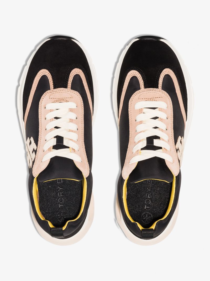 Black Good Luck Suede Sneakers