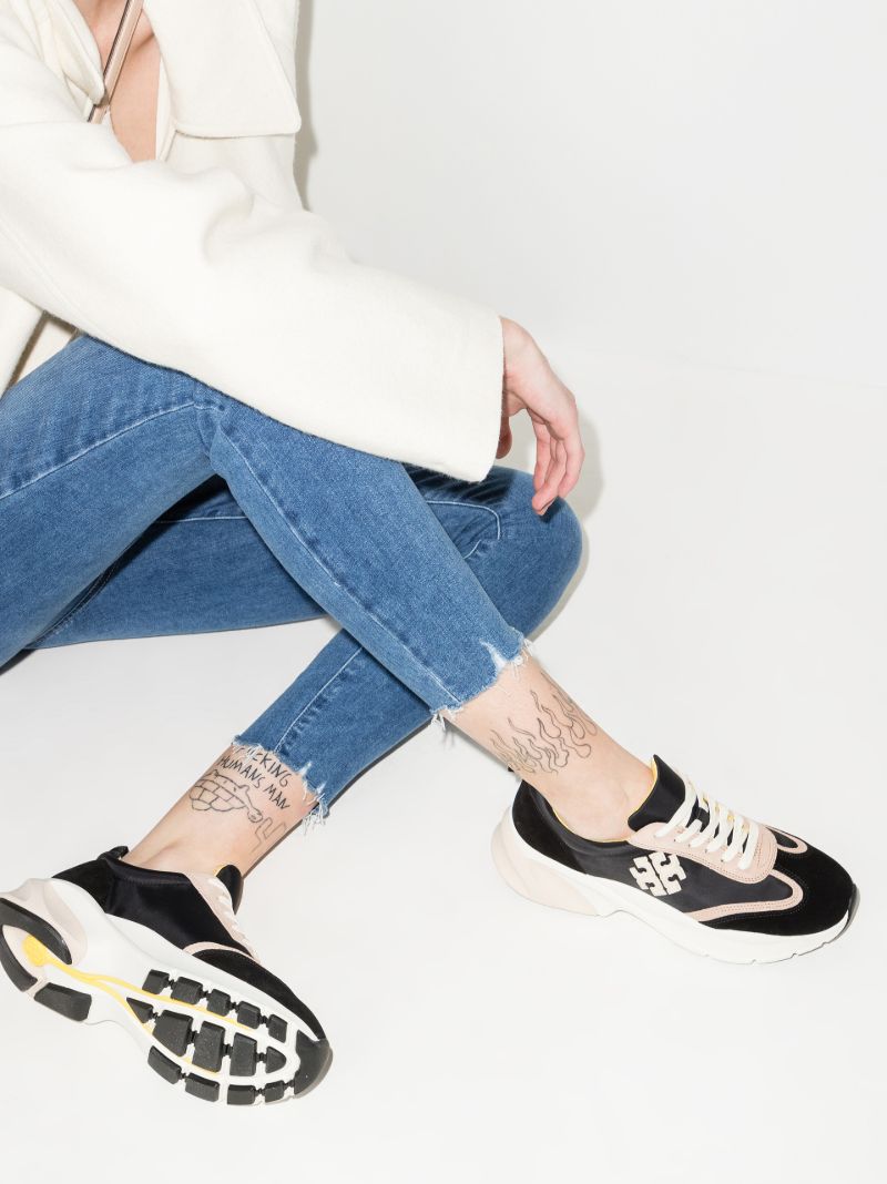 Black Good Luck Suede Sneakers