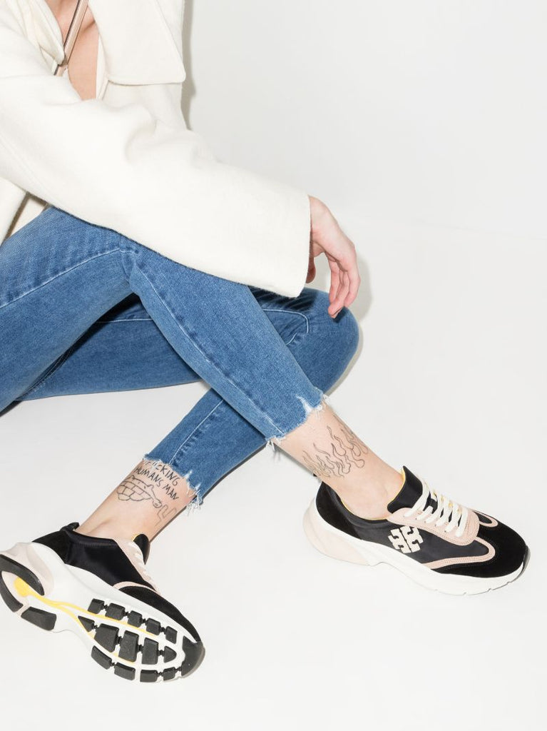 Black Good Luck Suede Sneakers