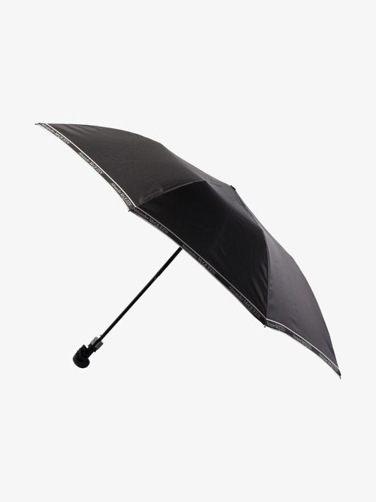 Black Selvedge Skull Handle Umbrella