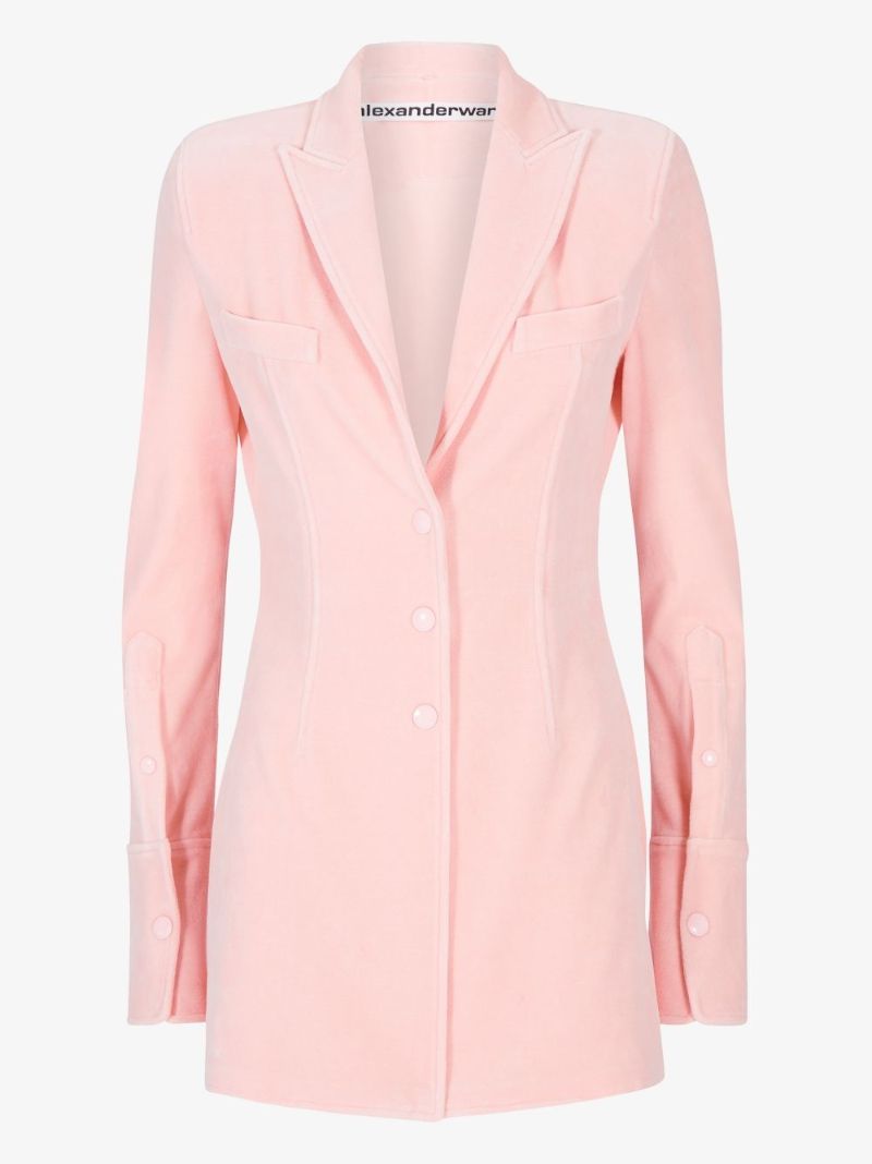 Single-breasted Longline Blazer