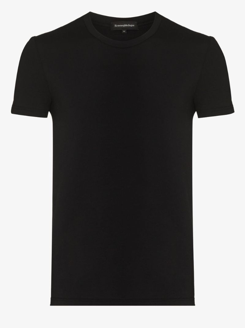 Crew Neck Cotton T-shirt