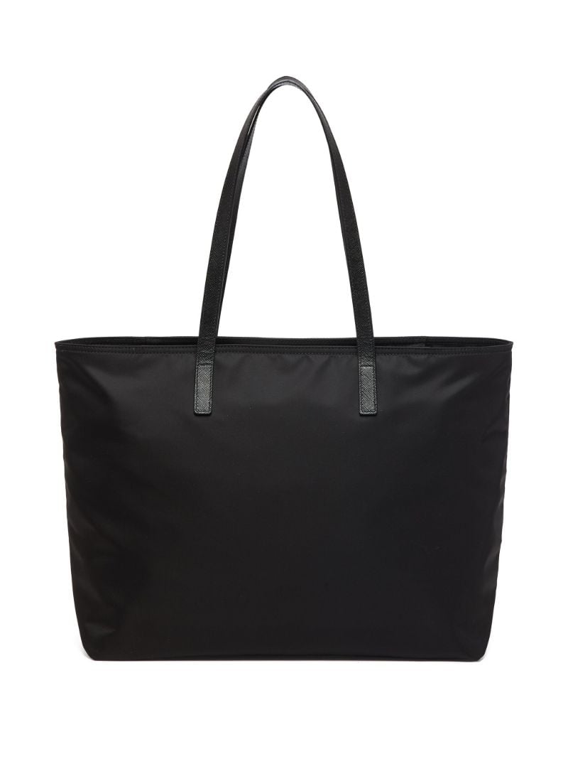 Black Re-nylon Tote Bag