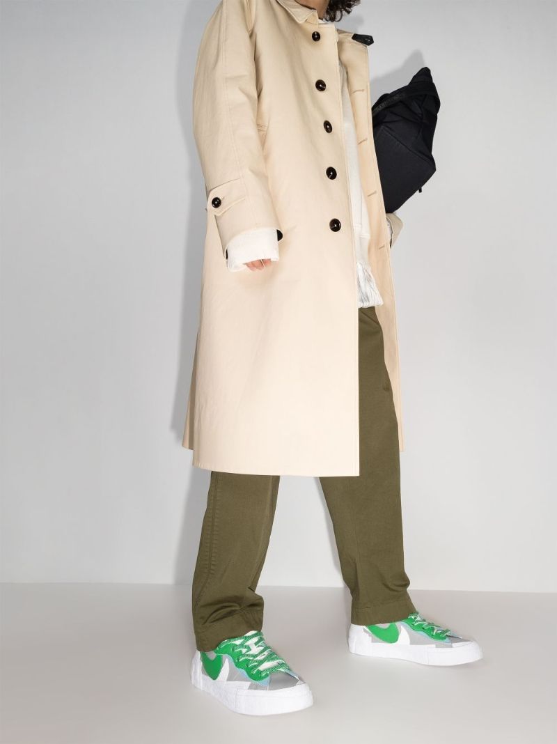 X Sacai Blazer Low-top Sneakers