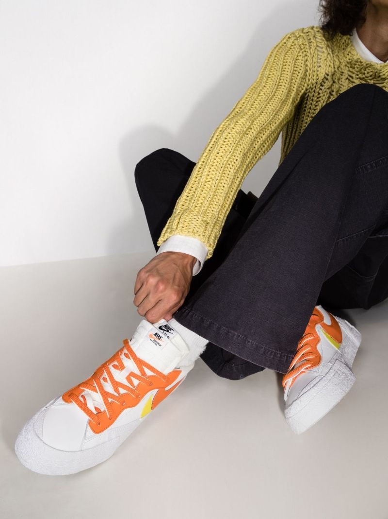 X Sacai Blazer Low Sneakers
