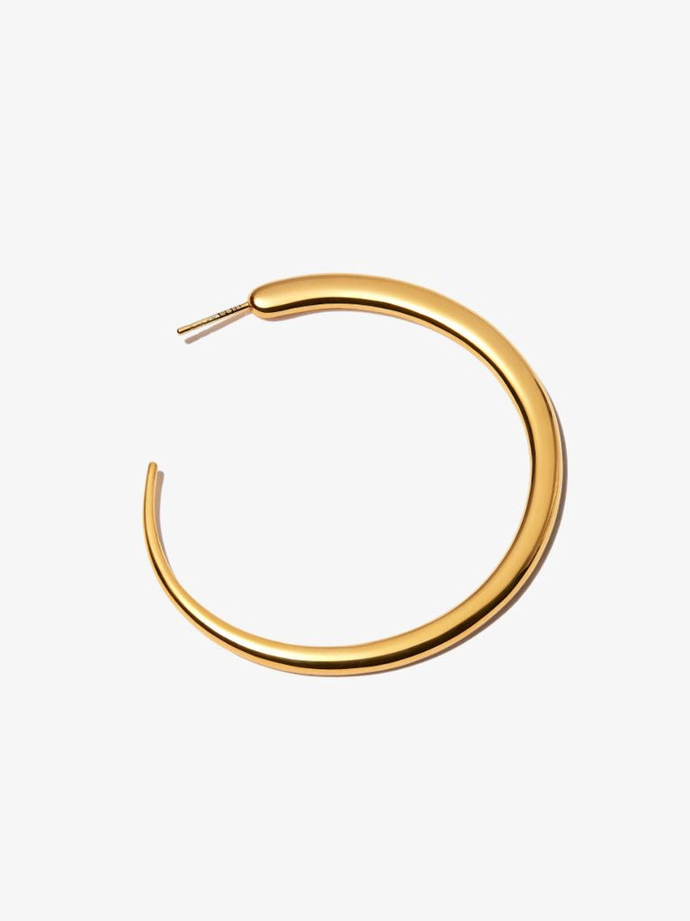 Gold Vermeil Khartoum Hoop Earrings