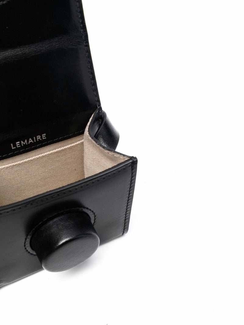 Lemaire Lthr Mini Camera Bag Blk