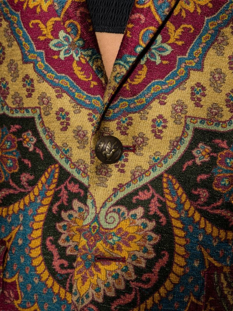 Lucille Paisley Jacquard Blazer