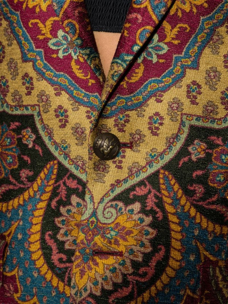 Lucille Paisley Jacquard Blazer