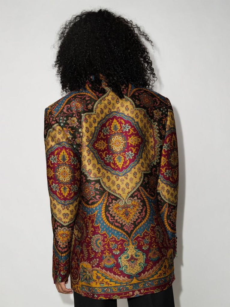 Lucille Paisley Jacquard Blazer