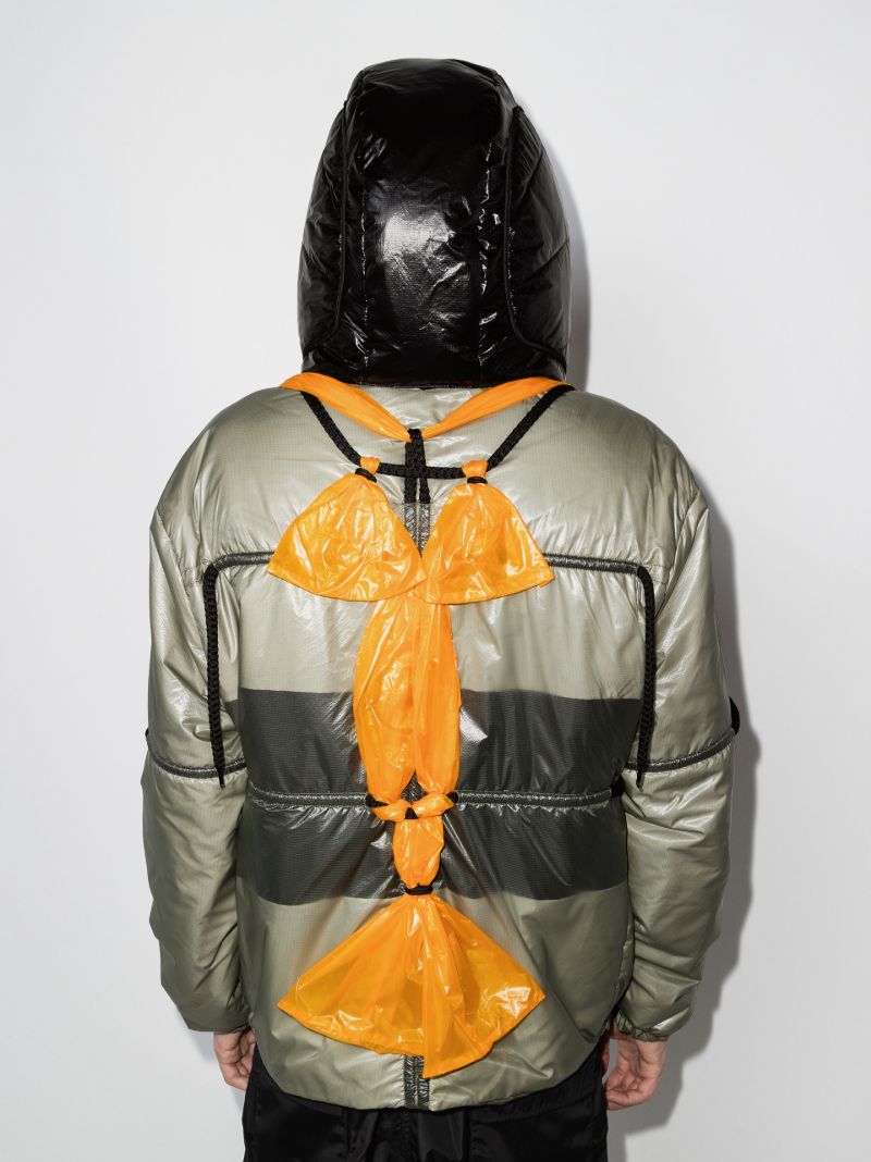 Pillow Rope Hooded Puffer Jacket
