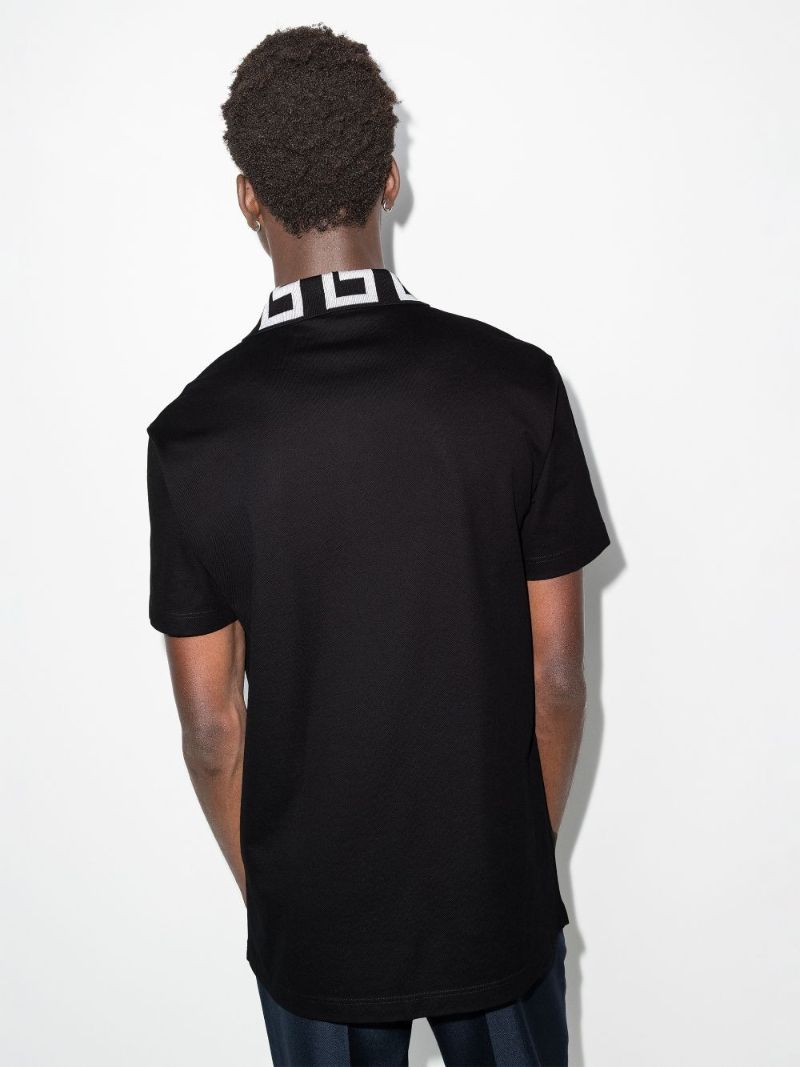 Greca Collar Polo Shirt