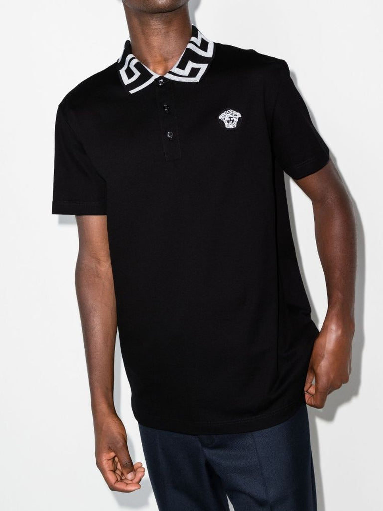 Greca Collar Polo Shirt