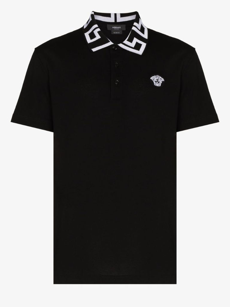 Greca Collar Polo Shirt