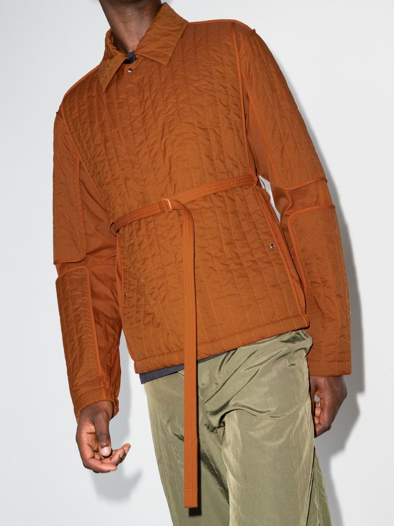 Belted Quilted Jacket