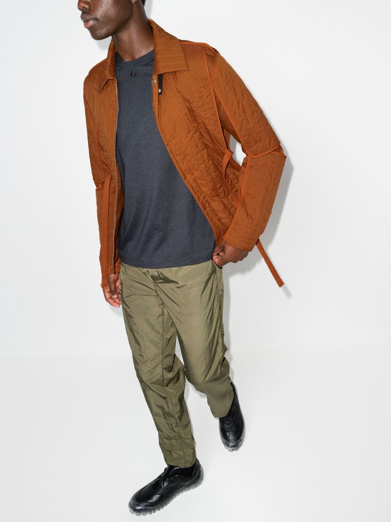 Belted Quilted Jacket
