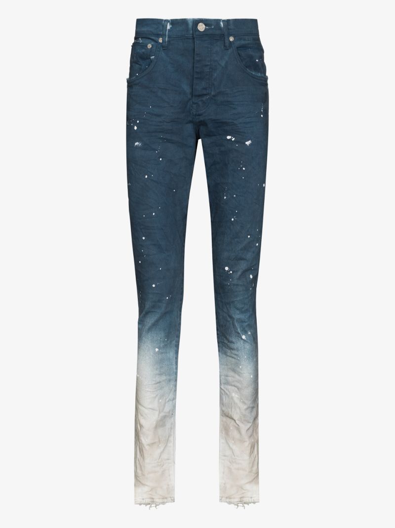 Oversprayed Slim Leg Jeans
