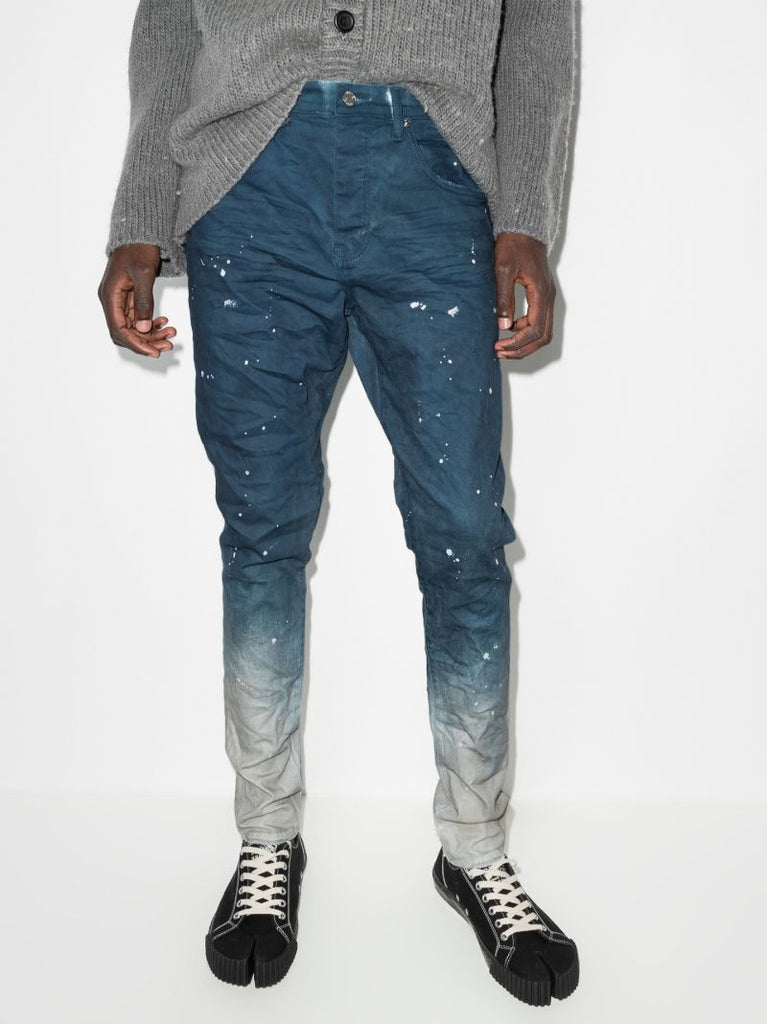 Oversprayed Slim Leg Jeans