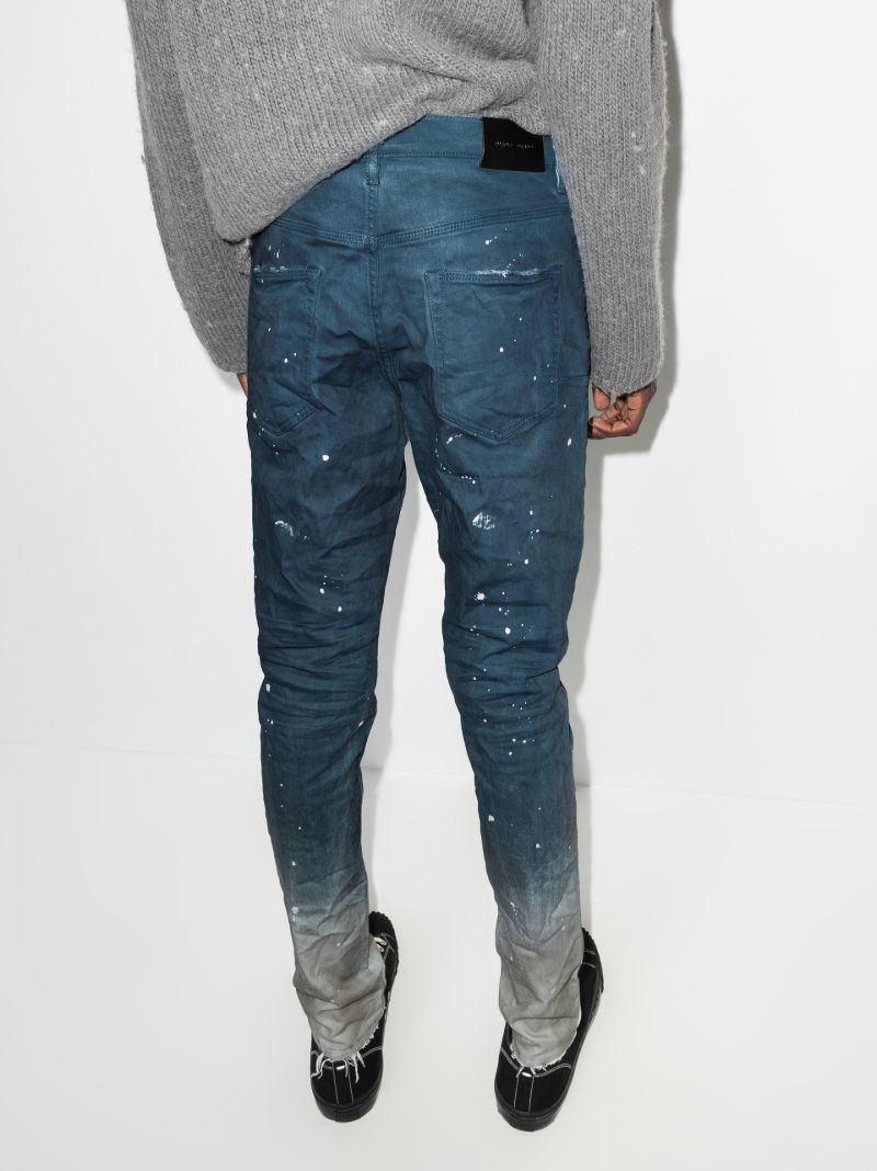Oversprayed Slim Leg Jeans