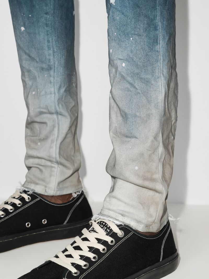 Oversprayed Slim Leg Jeans
