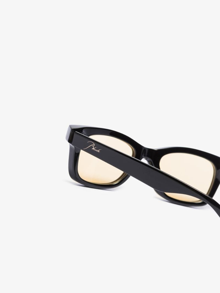 Black Square Acetate Sunglasses