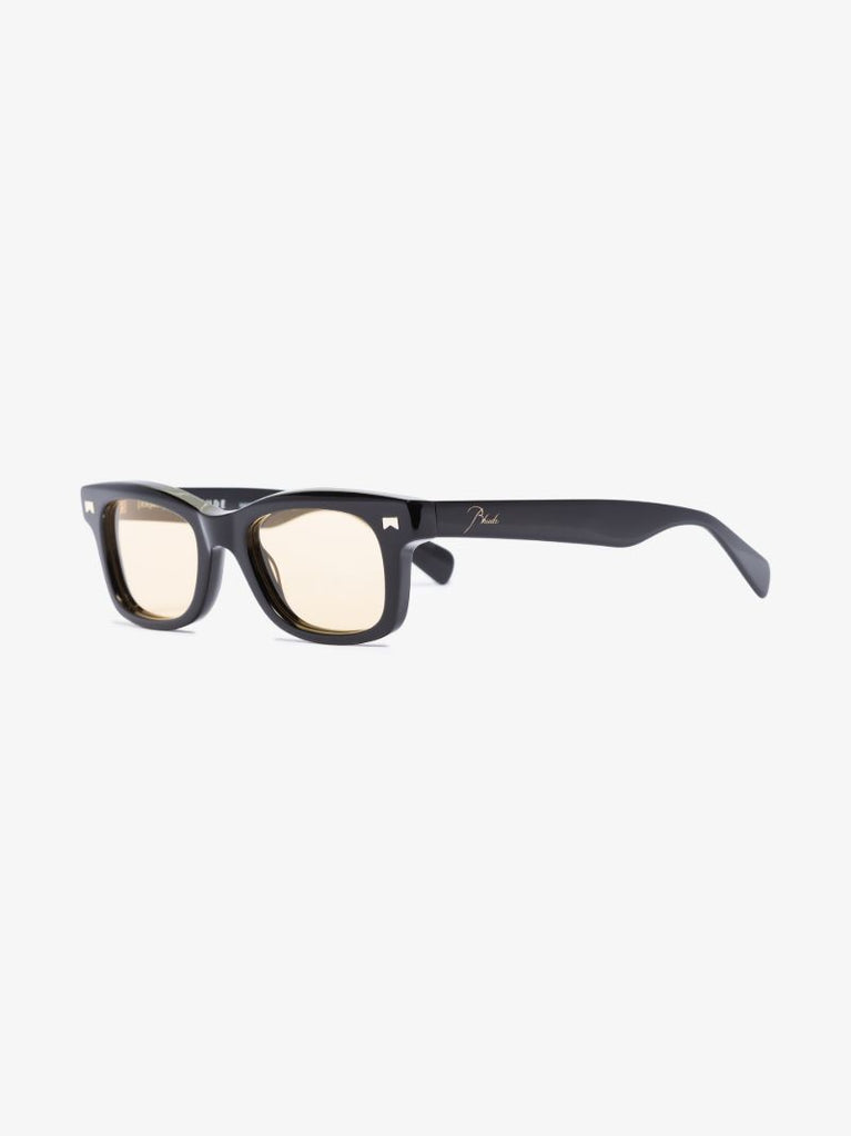 Black Square Acetate Sunglasses