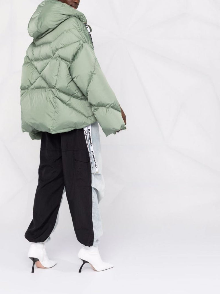 Green Iconic Puff Padded Jacket