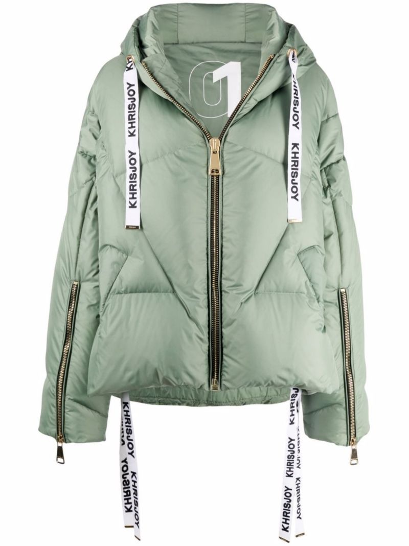 Green Iconic Puff Padded Jacket