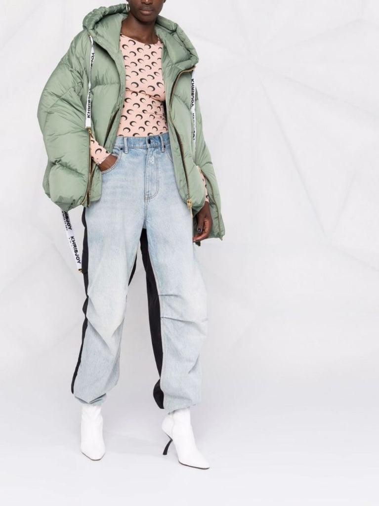 Green Iconic Puff Padded Jacket