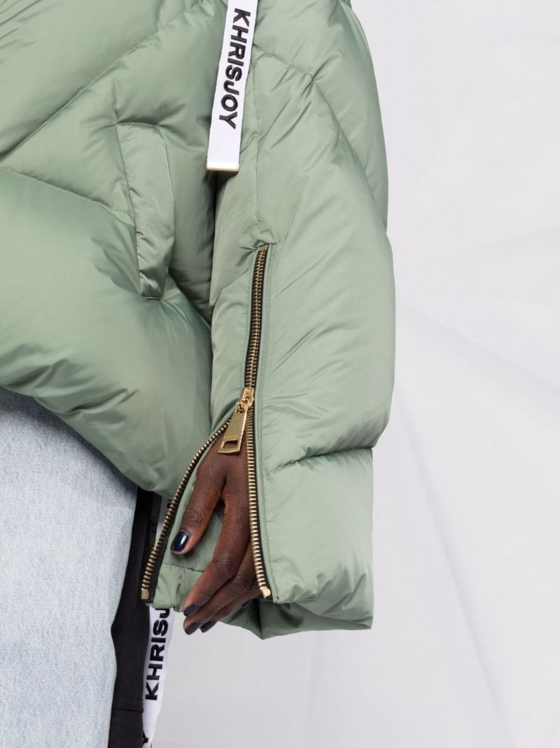 Green Iconic Puff Padded Jacket