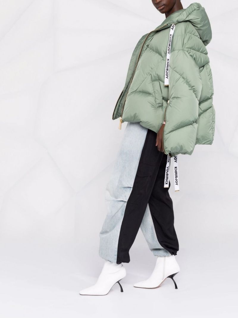Green Iconic Puff Padded Jacket