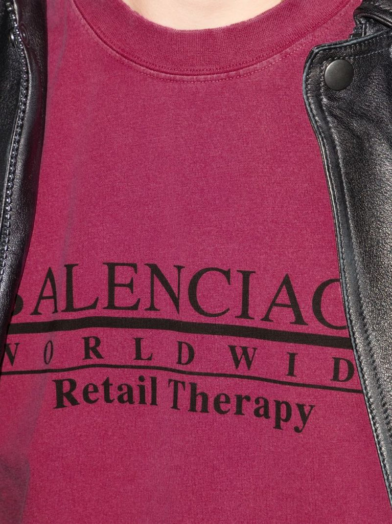 Logo Print Cotton T-shirt